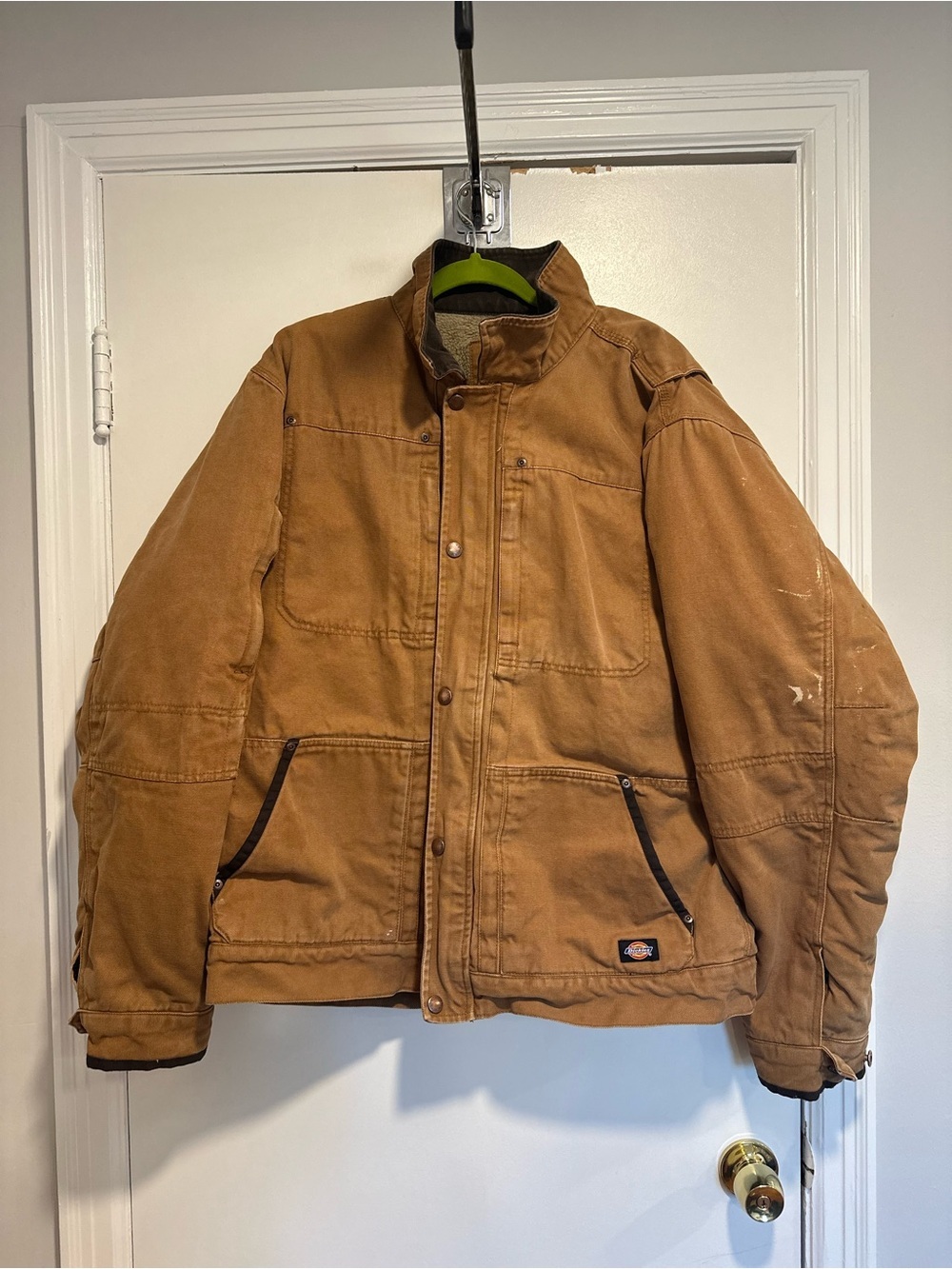 Dickies Duck Canvas hard-to-find Sz: 2XL-Tall Sherpa Lined Heavy Workwear Jacket